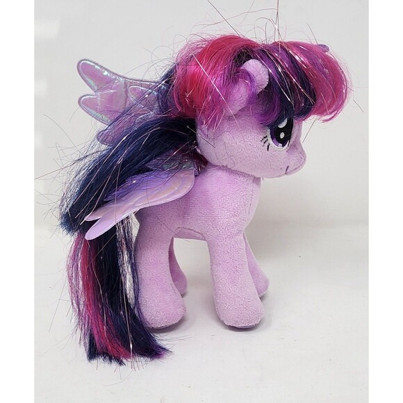 Ty My Little Pony Twilight Sparkle Plush Purple 2015 7 Inch Stuffed Toy - Picture 6 of 12